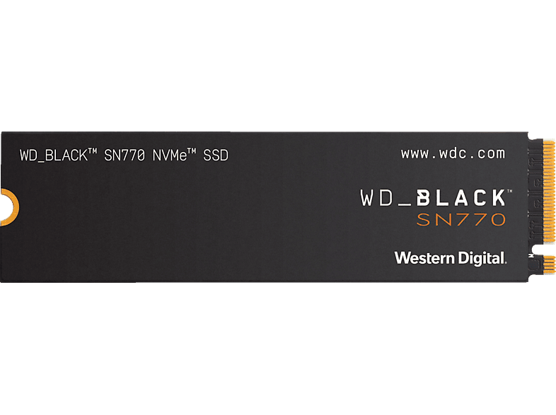 WD_BLACK SN770 WDS250G3X0E 4.0 x4 (NVMe) Festplatte, 250 GB SSD PCI Express, intern