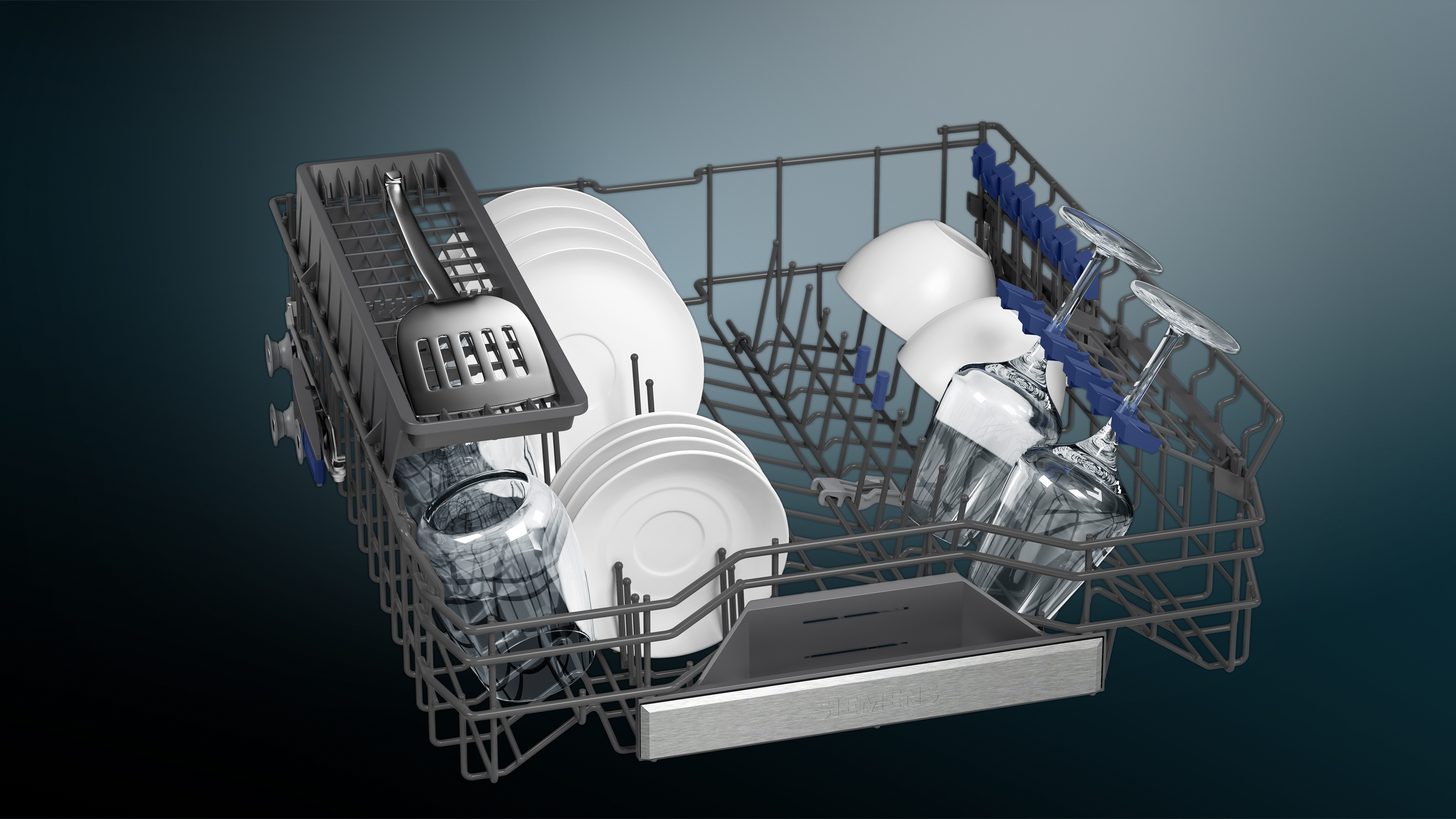 SIEMENS Inbouw vaatwasser iQ500 C (SX65ZX49CE)