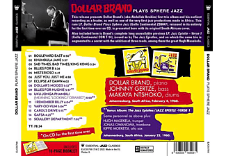 Dollar Brand - PLAYS SPHERE JAZZ  - (CD)