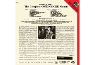Billie Holiday - The Complete Commodore Masters (180g LP+Bonus CD  - (LP + Bonus-CD)