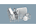 BOSCH SKS62E38EU Bänkdiskmaskin