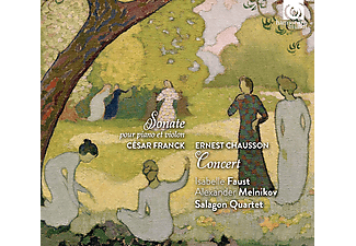 Isabelle Faust, Alexander Melnikov - Franck: Sonata For Piano And Violin, Chausson: Concert (CD)