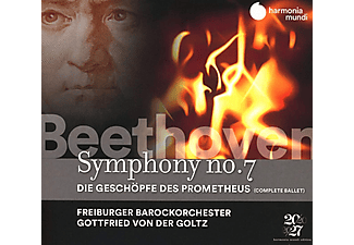 Freiburger Barockorchester, Gottfried von der Goltz - Beethoven: Symphony No. 7, Die Geschöpfe des Prometheus (CD)