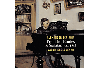 Vadym Kholodenko - Scriabin: Preludes, Etudes & Sonatas Nos. 4 & 5 (CD)