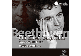 Paul Lewis - Beethoven: "Für Elise", Bagatelles (CD)