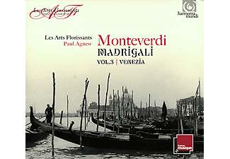 Paul Agnew - Monteverdi: Madrigali Vol. 3 - Venezia (CD)