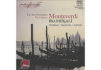 Paul Agnew - Monteverdi: Madrigali - Cremona, Mantova, Venezia (CD)