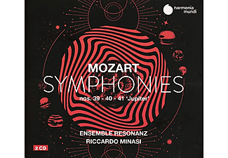 Riccardo Minasi - Mozart: Symphonies Nos. 39-40-41 "Jupiter" (CD)