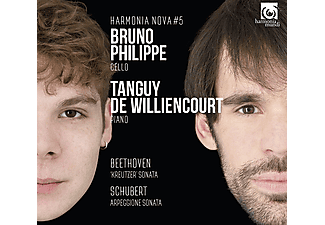 Bruno Philippe, Tanguy de Williencourt - Harmonia Nova #5: Beethoven - "Kreutzer" Sonata, Schubert - Arpeggione Sonata (CD)