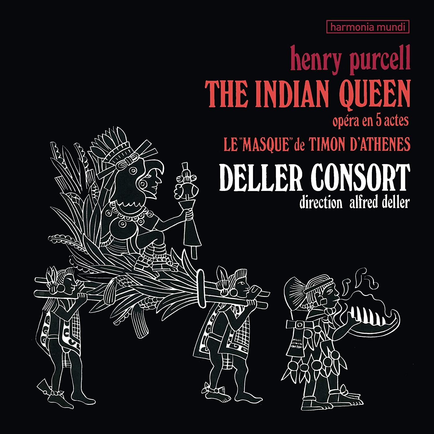 Alfred Deller - Purcell: The Indian Queen (Vinyl LP (nagylemez))