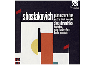 Alexander Melnikov, Teodor Currentzis - Shostakovitch: Piano Concertos - Sonata For Violin & Piano Op. 134 (CD)