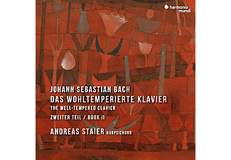 Andreas Staier - Bach: Das Wohltemperierte Klavier (Zweiter Teil) (CD)