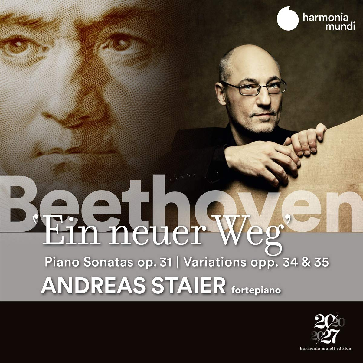 Andreas Staier - Beethoven: "Ein neuer Weg", Piano Sonatas Op. 31, Variations Opp. 34 & 35 (CD)