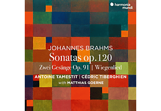 Antoine Tamestit, Cédric Tiberghien, Matthias Goerne - Brahms: Sonatas Op. 120, Zwei Gesänge Op. 91, Wiegenlied (CD)