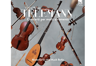Akademie für Alte Musik Berlin - Telemann: Concerti per molti stromenti (CD)