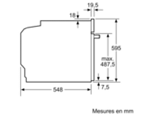 SIEMENS Multifunctionele oven (HM636GNS1)