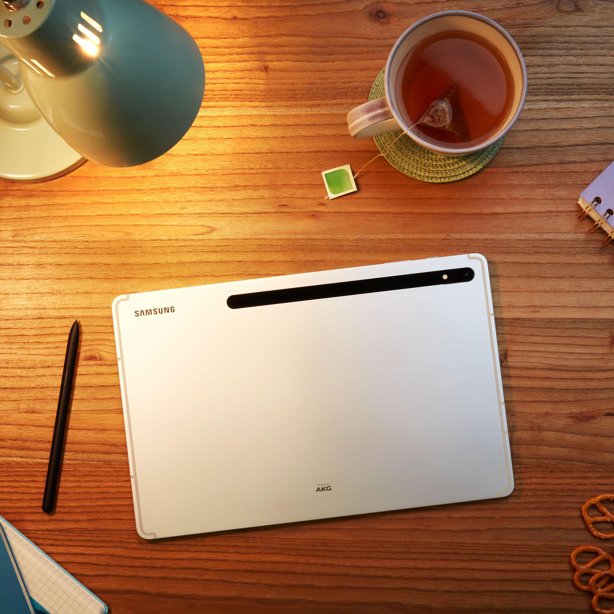 SAMSUNG Galaxy Tab S8+ Wi-Fi, inklusive S-Pen, Tablet, 256 GB, 12,4 Zoll, Silver