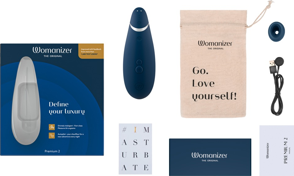WOMANIZER PREMIUM 2 BLUE - 