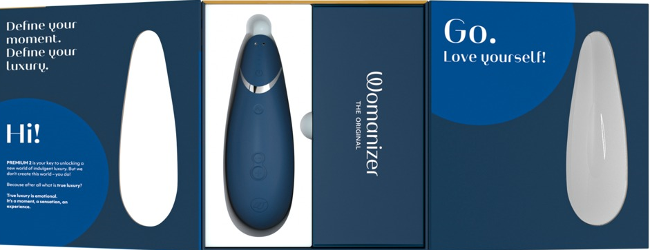 WOMANIZER PREMIUM 2 BLUE - 