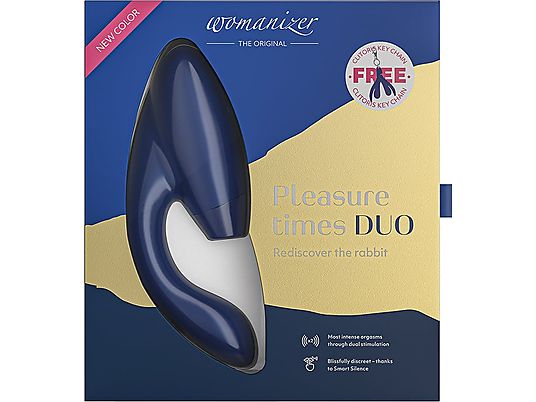 WOMANIZER Duo - Vibrator (Blau)