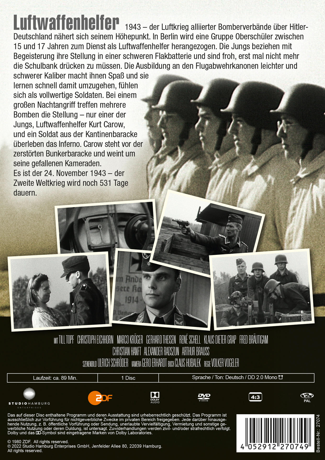 Luftwaffenhelfer DVD