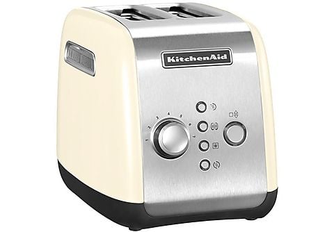 KITCHEN AID 5KMT221EAC Toaster (Creme, 1100 Watt, Schlitze: 2)