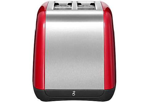 KITCHEN AID 5KMT221EER Toaster (Rot, 1100 Watt, Schlitze: 2)