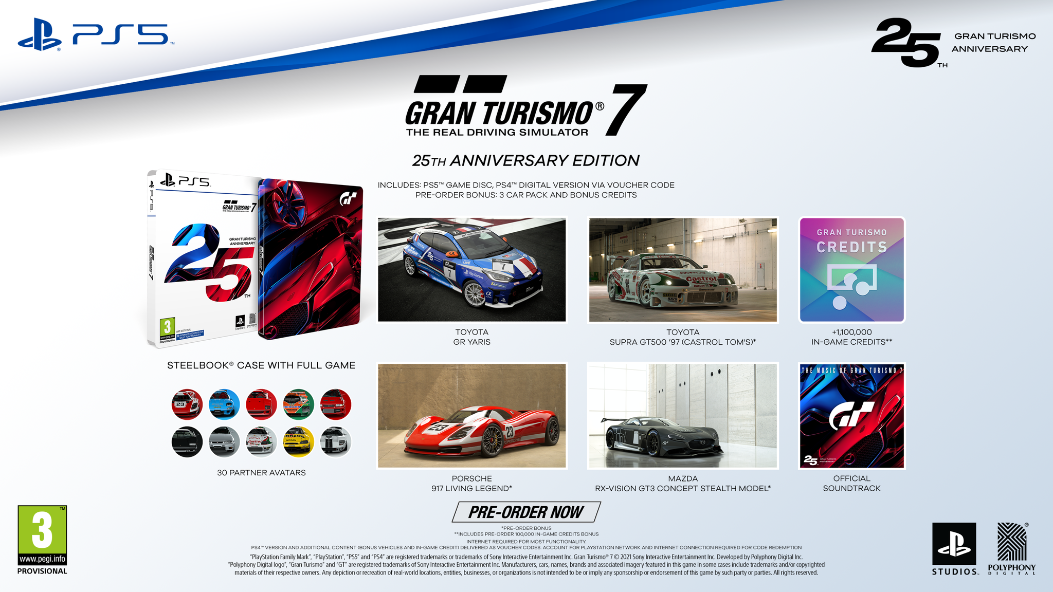 Gran Turismo 7: 25th Anniversary Edition | PlayStation 5