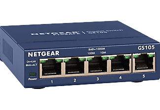 NETGEAR ProSafe GS105 5-port Gigabit Desktop Switch - Switch ()