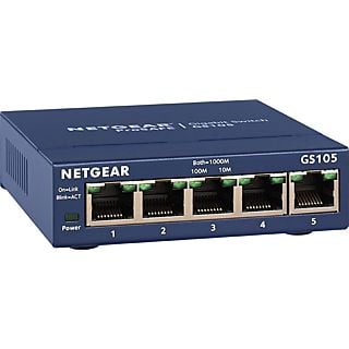 NETGEAR ProSafe GS105 5-port Gigabit Desktop Switch - Switch ()