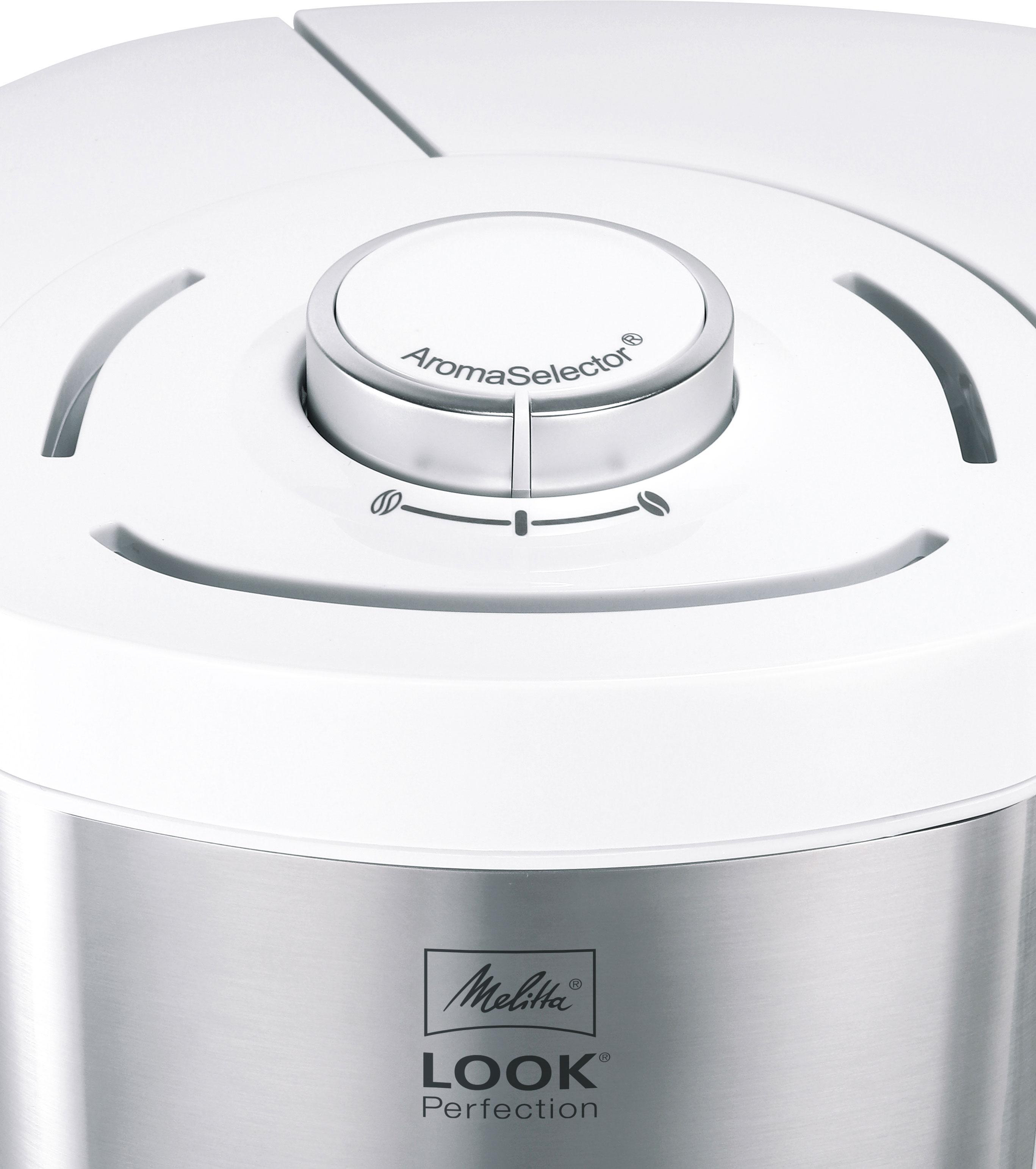 MELITTA Look® Perfection 1025-05 Kaffeemaschine Weiß