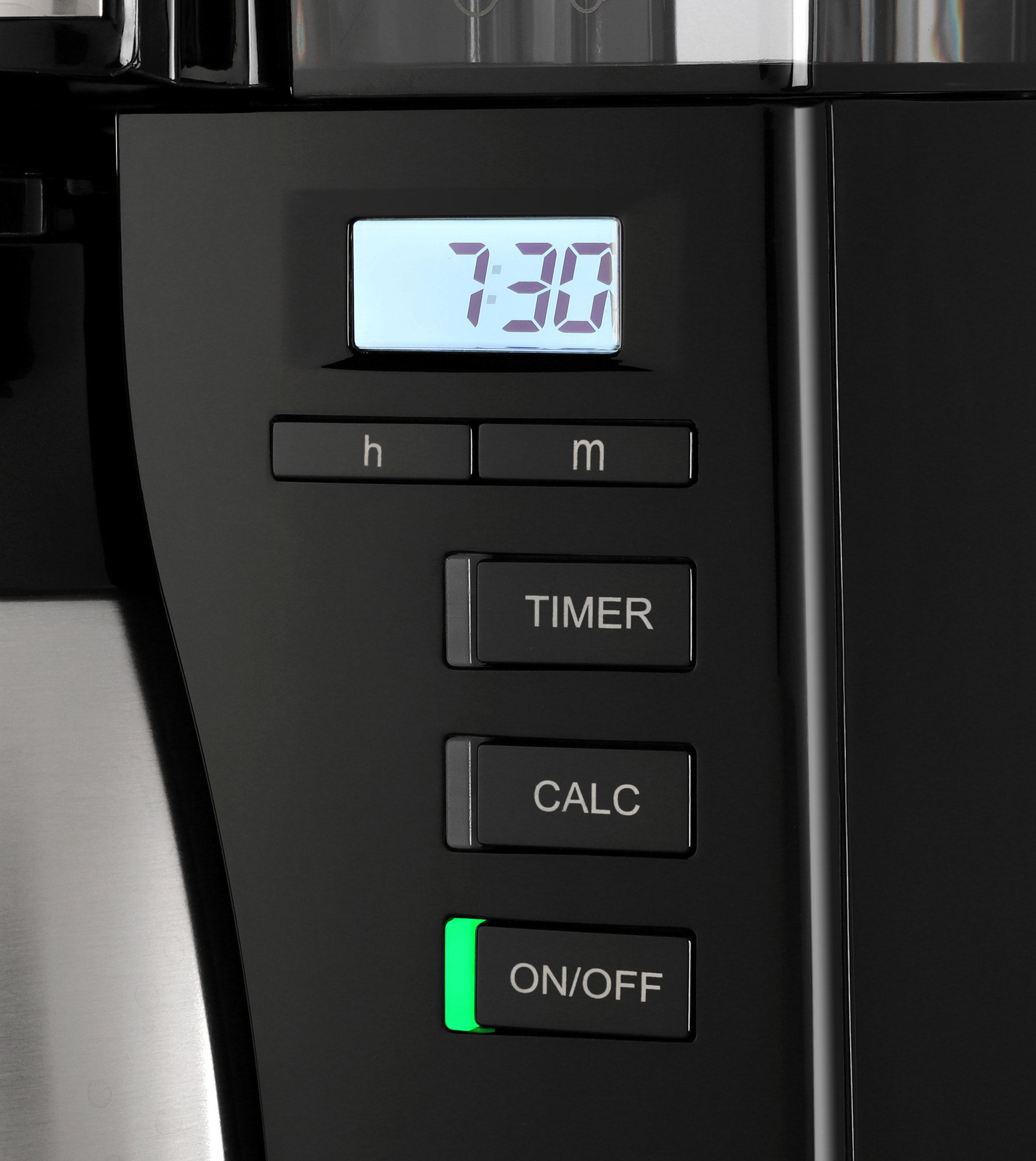 MELITTA Look Therm Timer 1025-18 Kaffeemaschine Schwarz
