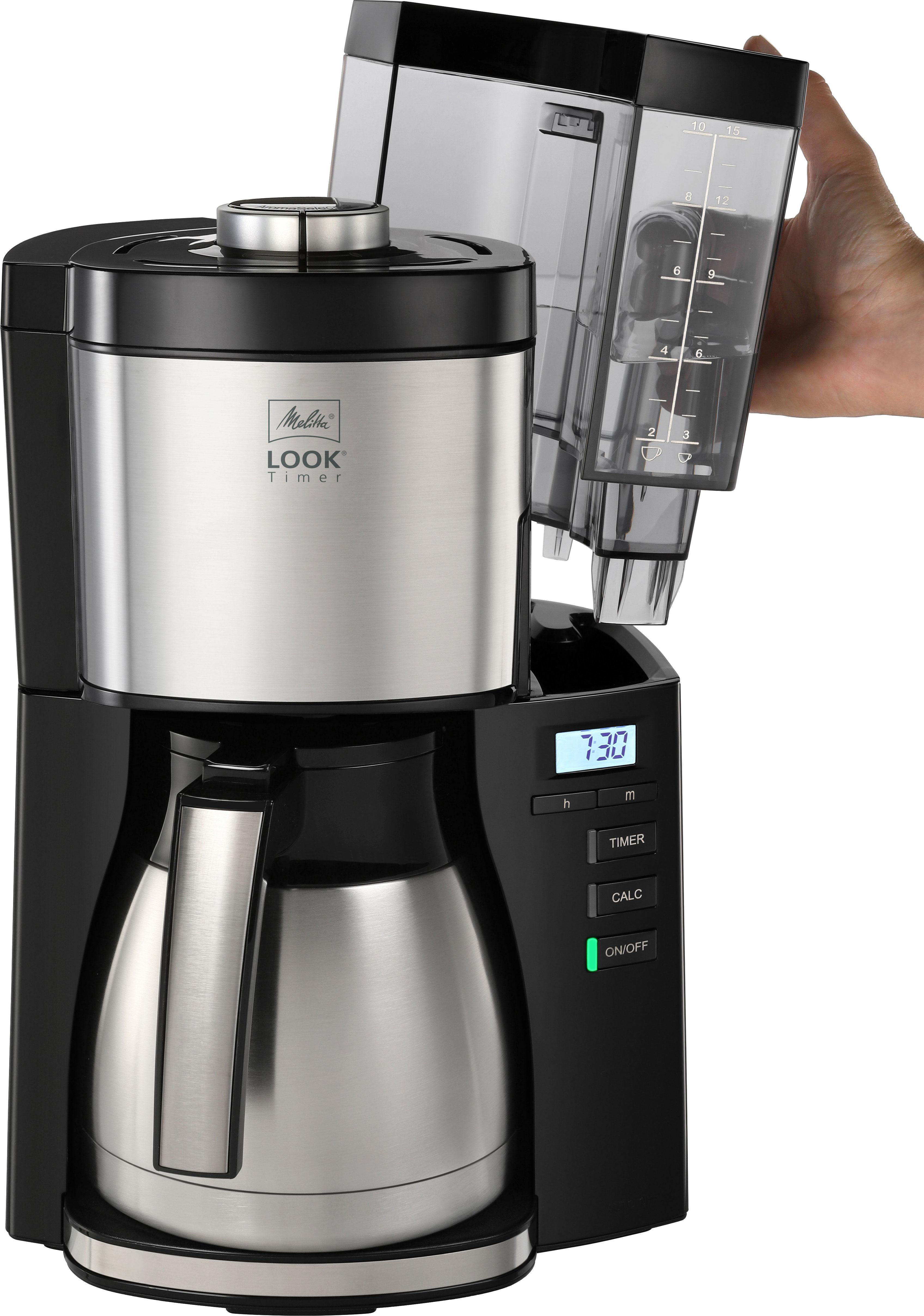 MELITTA Look Therm Timer 1025-18 Kaffeemaschine Schwarz