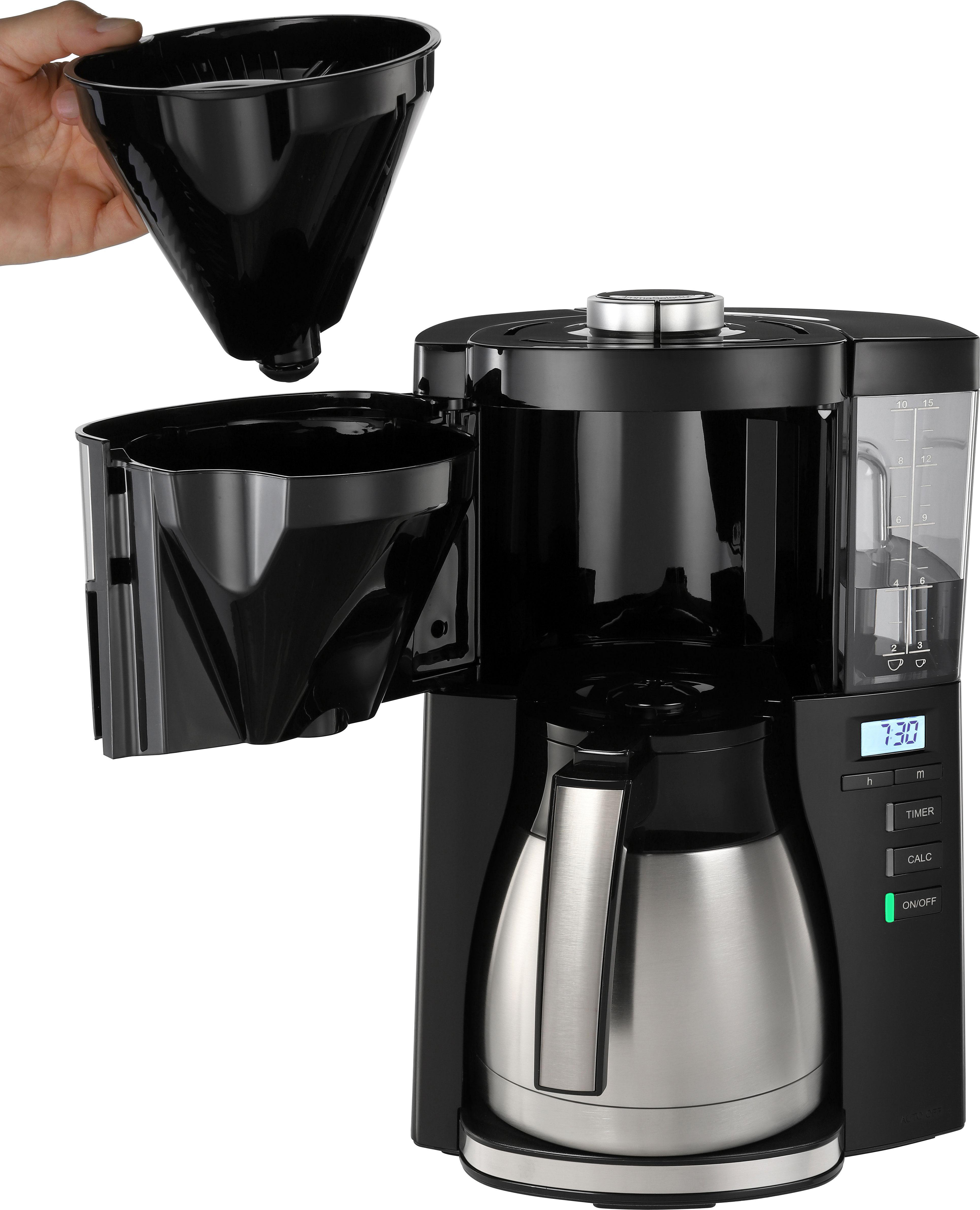 MELITTA Look Therm Timer 1025-18 Kaffeemaschine Schwarz
