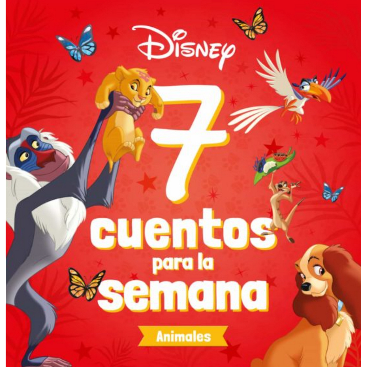 Disney. 7 Cuentos para la semana. animales recopilatorio de tapa