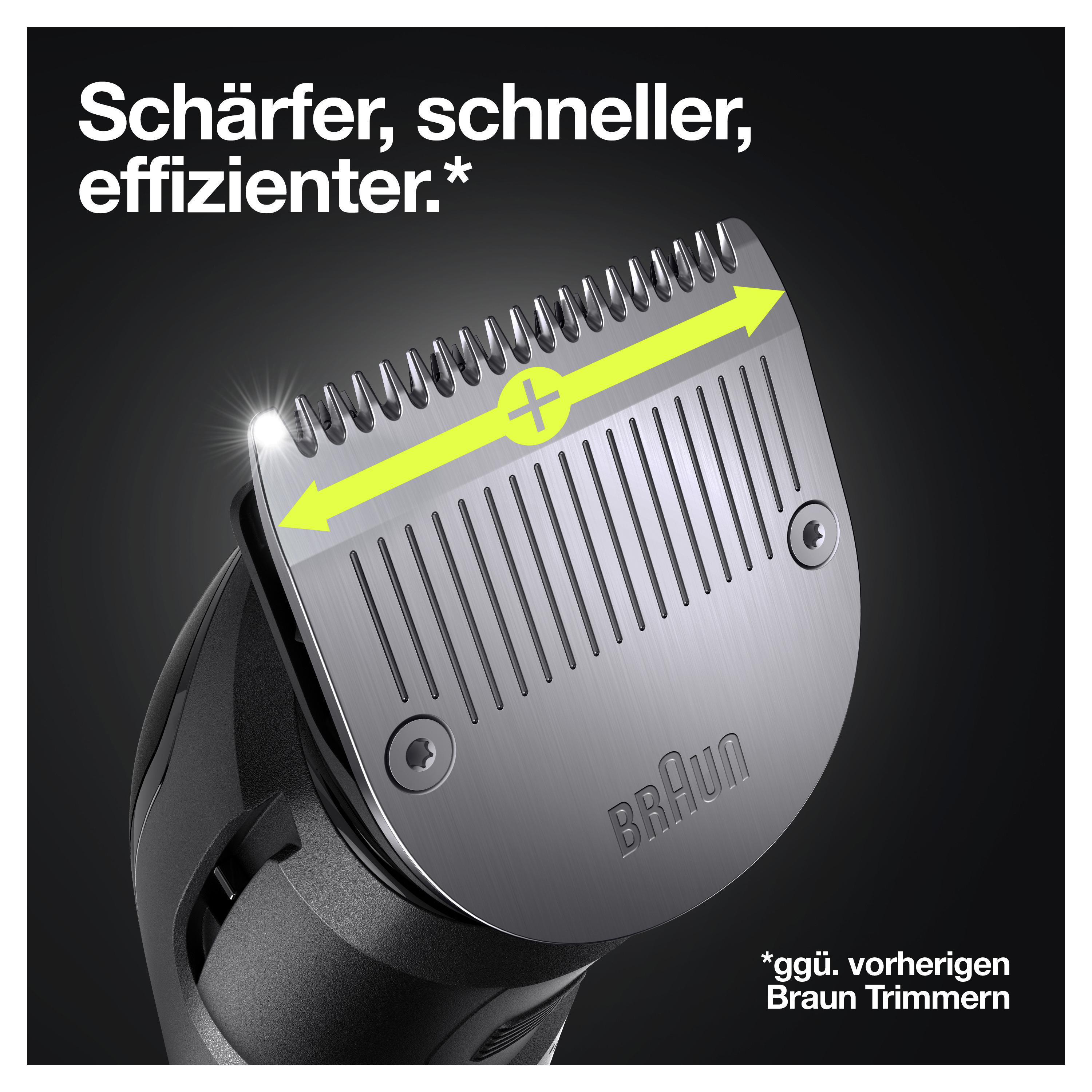 BRAUN Multi-Grooming-Kit 7 MGK7321, 10-in-1-Barttrimmer und Haarschneider, Slate Grey Barttrimmer und Haarschneider, Slate Grey, Akkubetrieb