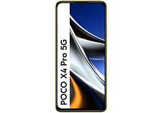 Móvil - POCO X4 Pro 5G, Amarillo, 128 GB, 6 GB RAM, 6.67" FHD+, Snapdragon® 695 5G, 5000 mAh, Android 11