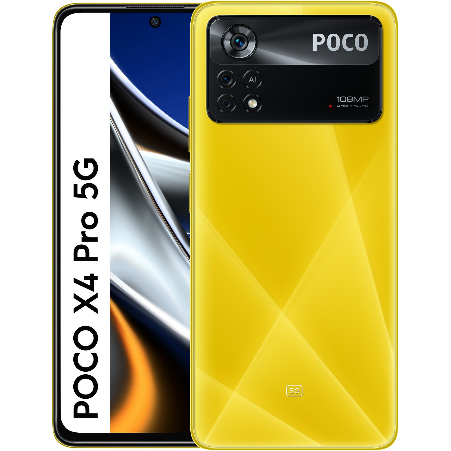 X4 Pro 5g amarillo 128 gb 6 ram 6.67 fhd+ snapdragon® 695 5000 mah android 11 smartphone xiaomi pocophone 6gb 128gb 120hz 67w 6g+128gb 66