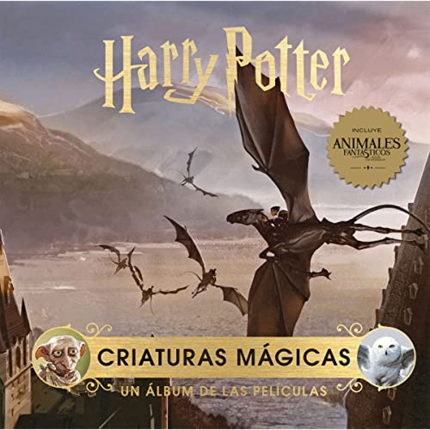 Harry Potter Criaturas magicas. un album de las peliculas jody revenson