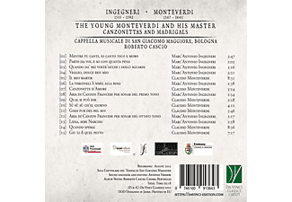 Capella Musicale Di San Giacomo Maggiore & Reberto - The Young Monteverdi And His Master  - (CD)