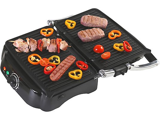 OHMEX OHM-STK-1109 PA - Sandwich-Grill (Schwarz)