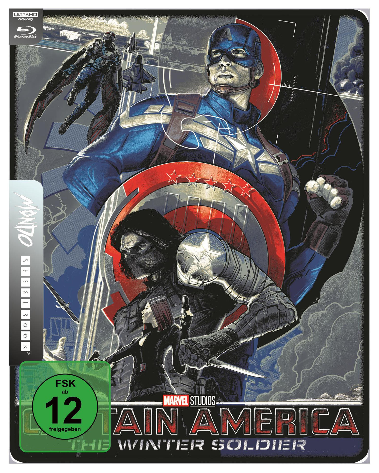 Captain America | The Winter Soldier 4K Ultra HD Blu-ray + Blu-ray ...