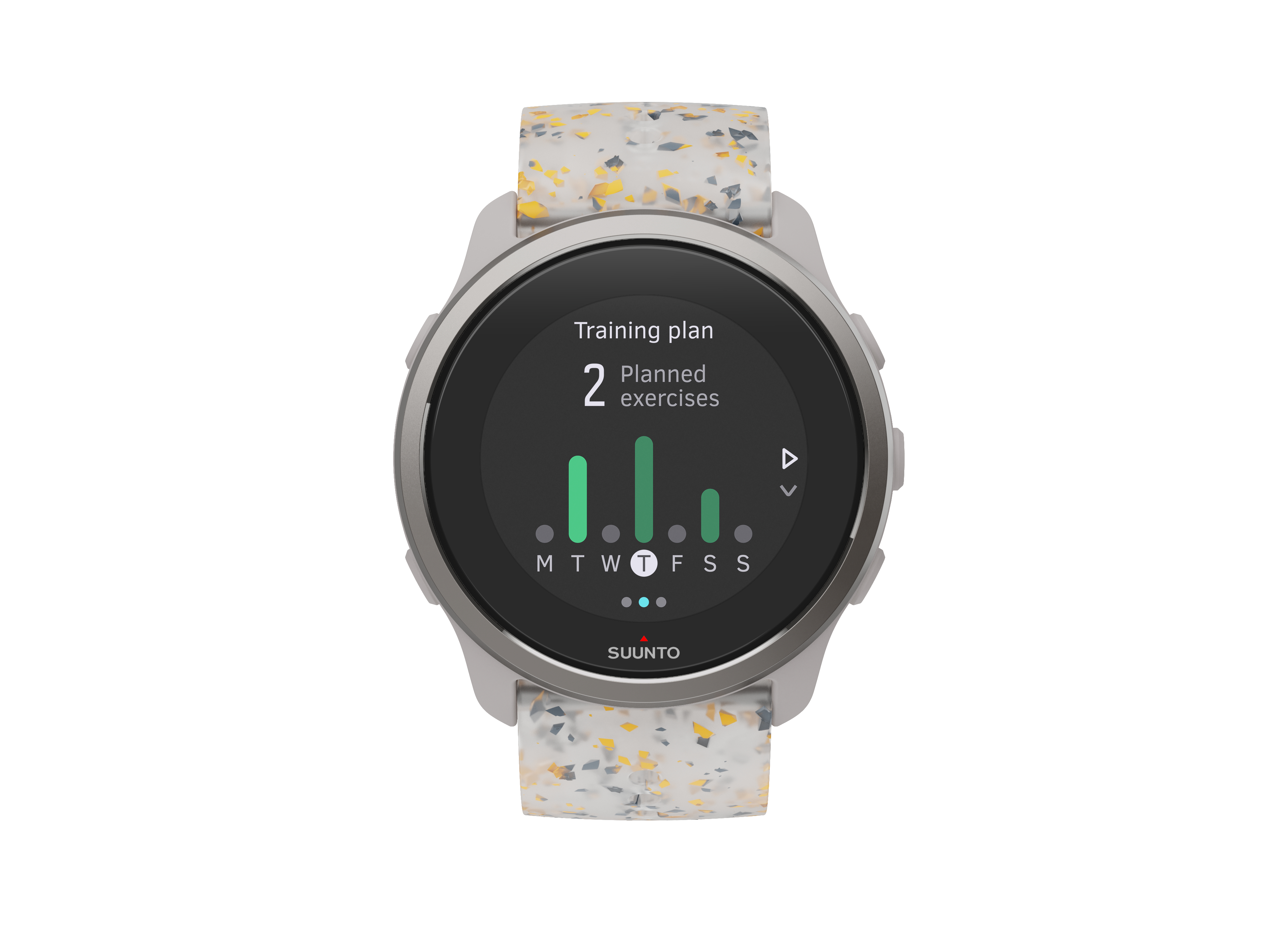 SUUNTO 5 Peak Smartwatch Kunststoff Silikon, 120-200 mm, Ridge Sand Multicolor