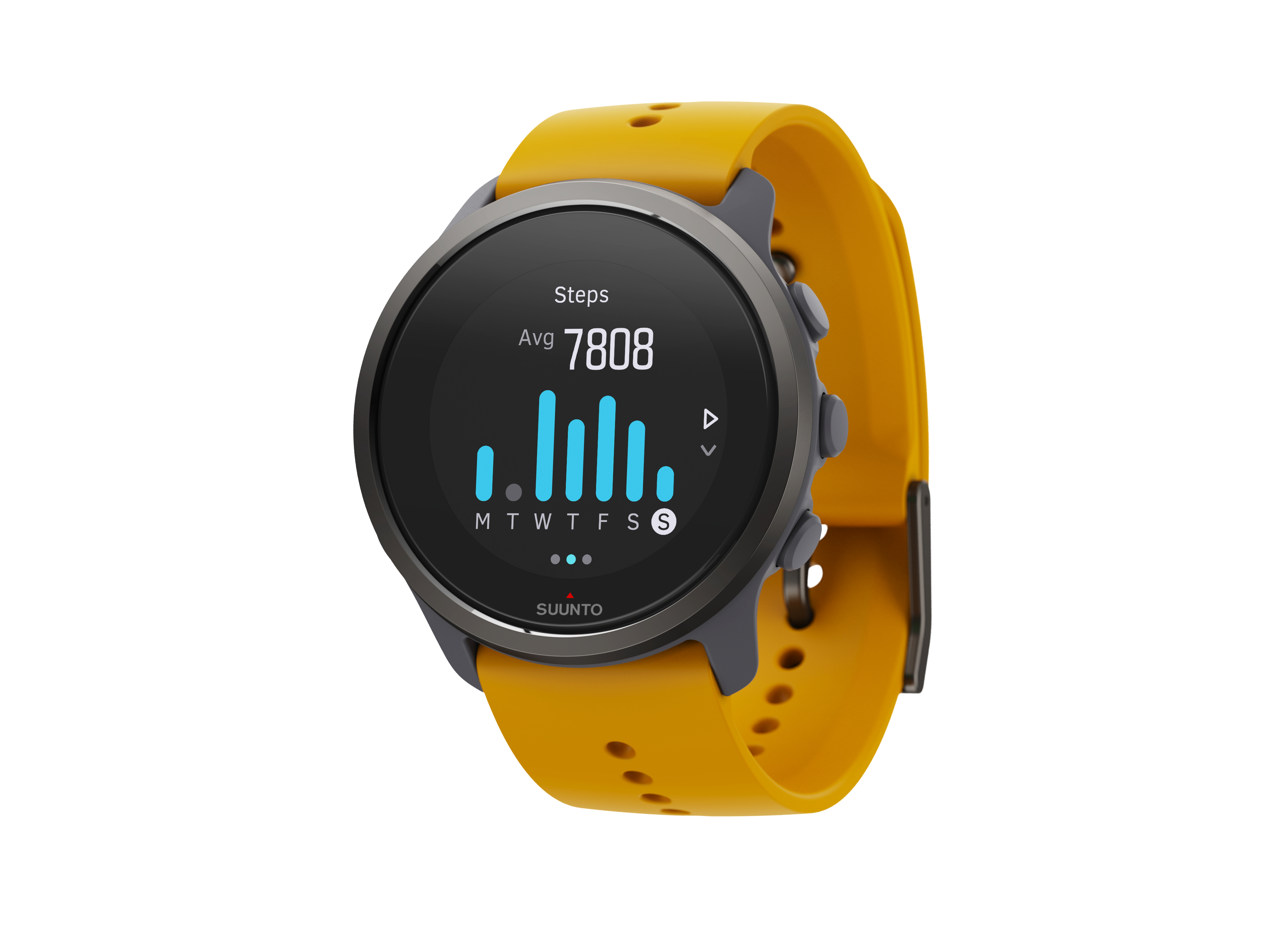 SUUNTO 5 Peak Smartwatch Kunststoff Silikon, 120-200 mm, Ochre