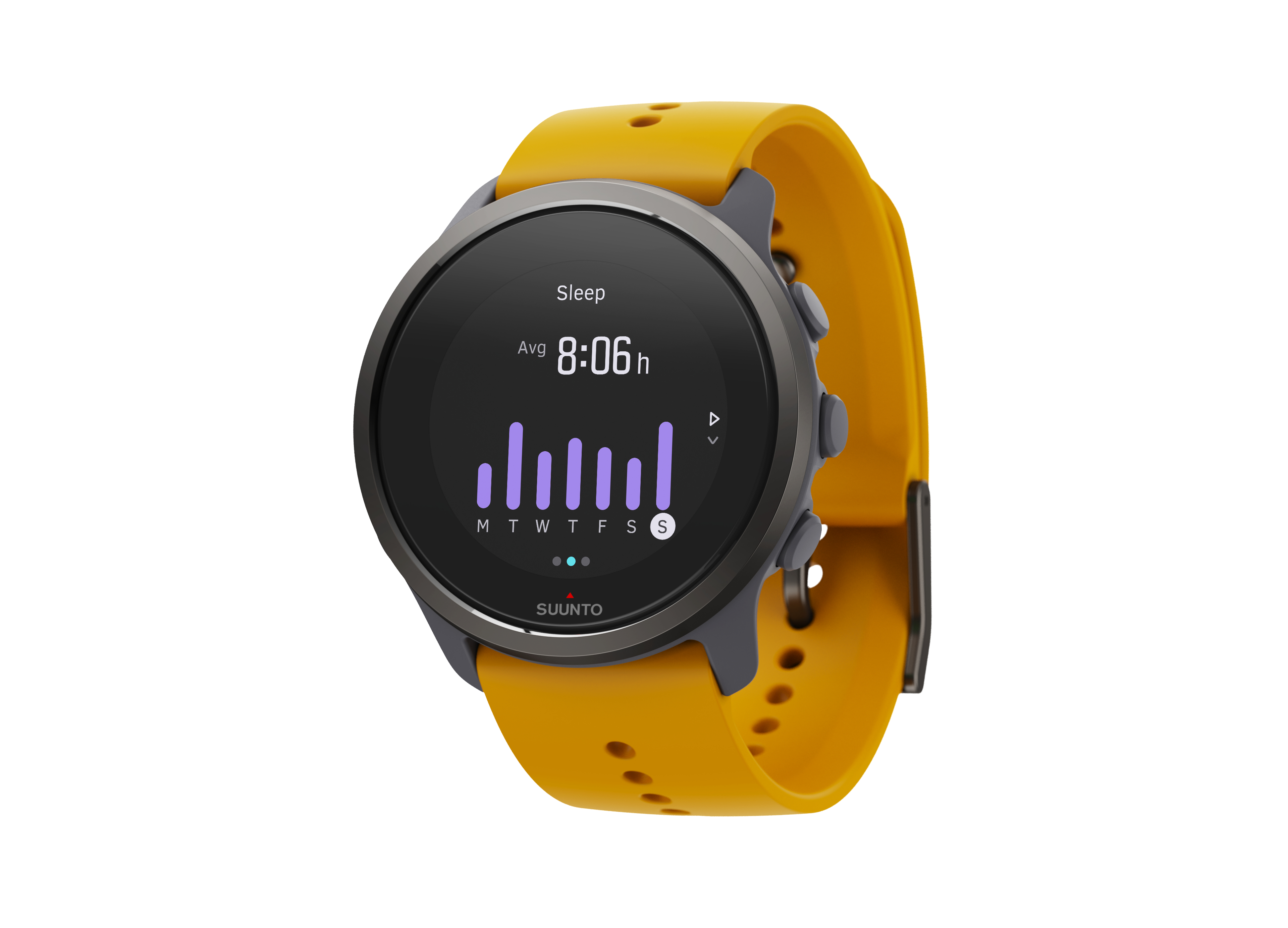 SUUNTO 5 Peak Smartwatch Kunststoff Silikon, 120-200 mm, Ochre