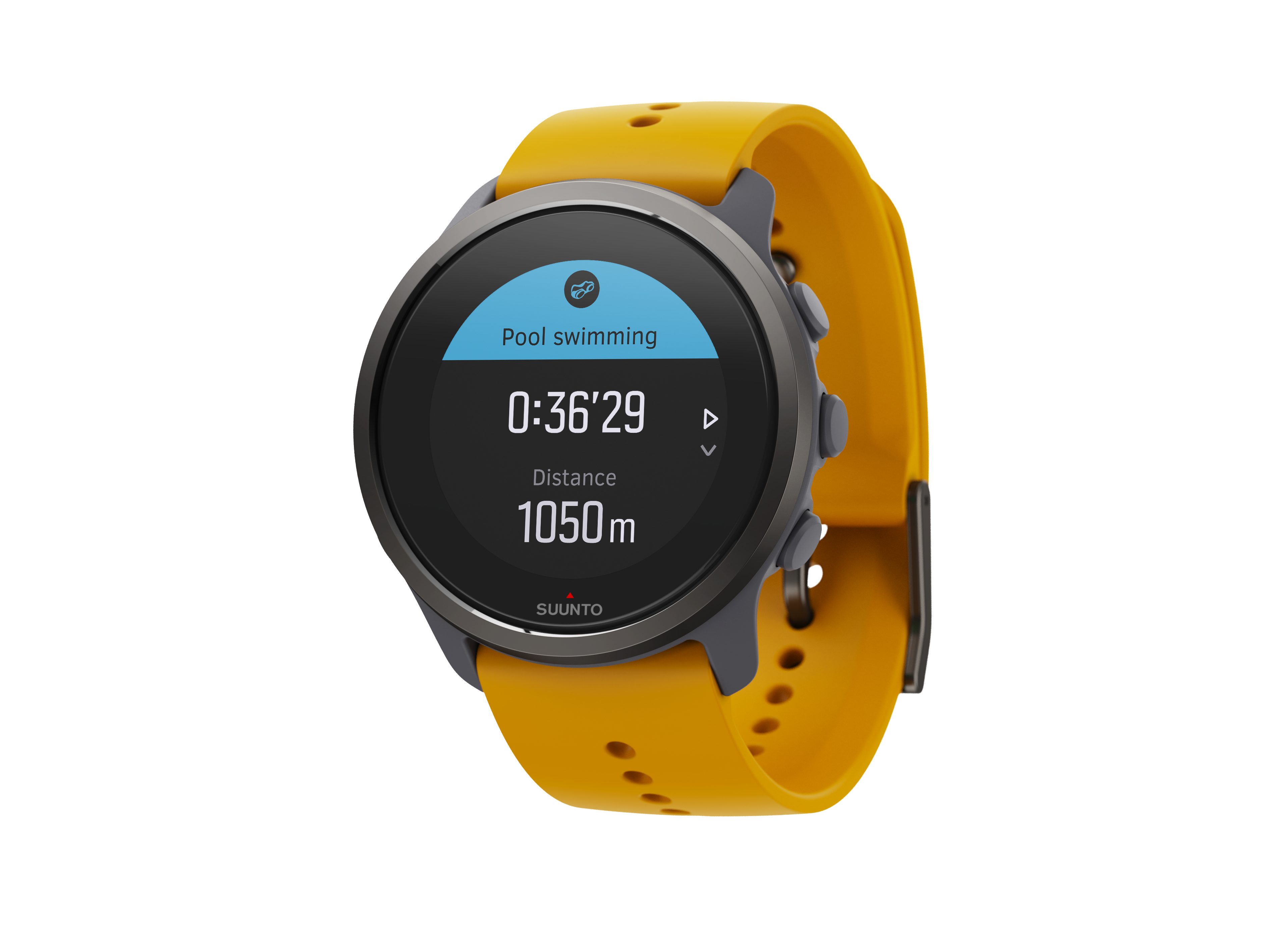 SUUNTO 5 Peak Smartwatch Kunststoff Silikon, 120-200 mm, Ochre