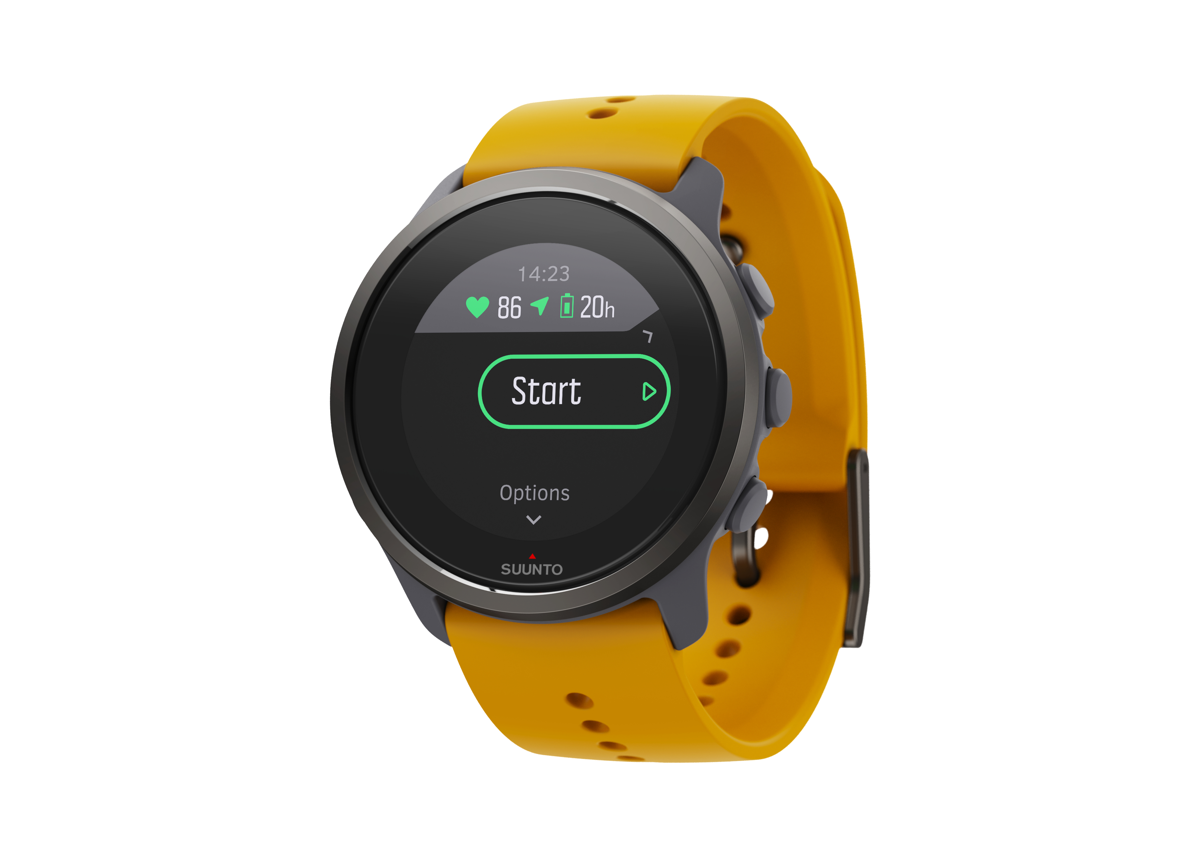 SUUNTO 5 Peak Smartwatch Kunststoff Silikon, 120-200 mm, Ochre