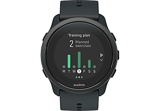 SUUNTO 5 Peak Smartwatch Kunststoff Silikon, 120-200 mm, Cave Green