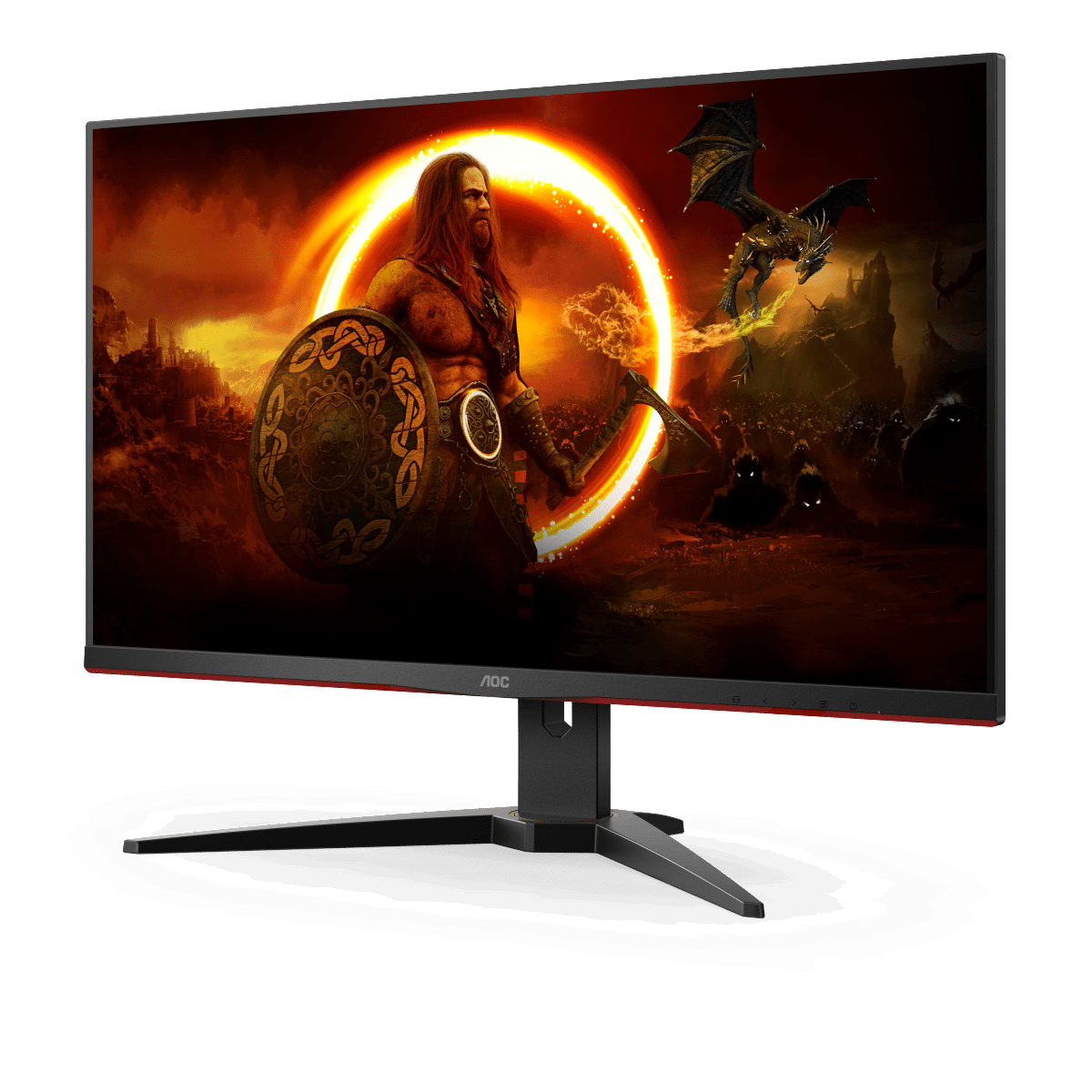 AOC U28G2AE 28 Zoll  UHD 4K  Gaming Monitor  1 ms Reaktionszeit  