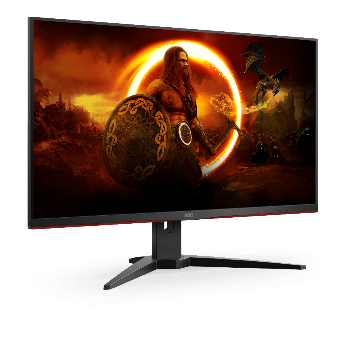 AOC U28G2AE 28 Zoll  UHD 4K  Gaming Monitor  1 ms Reaktionszeit  